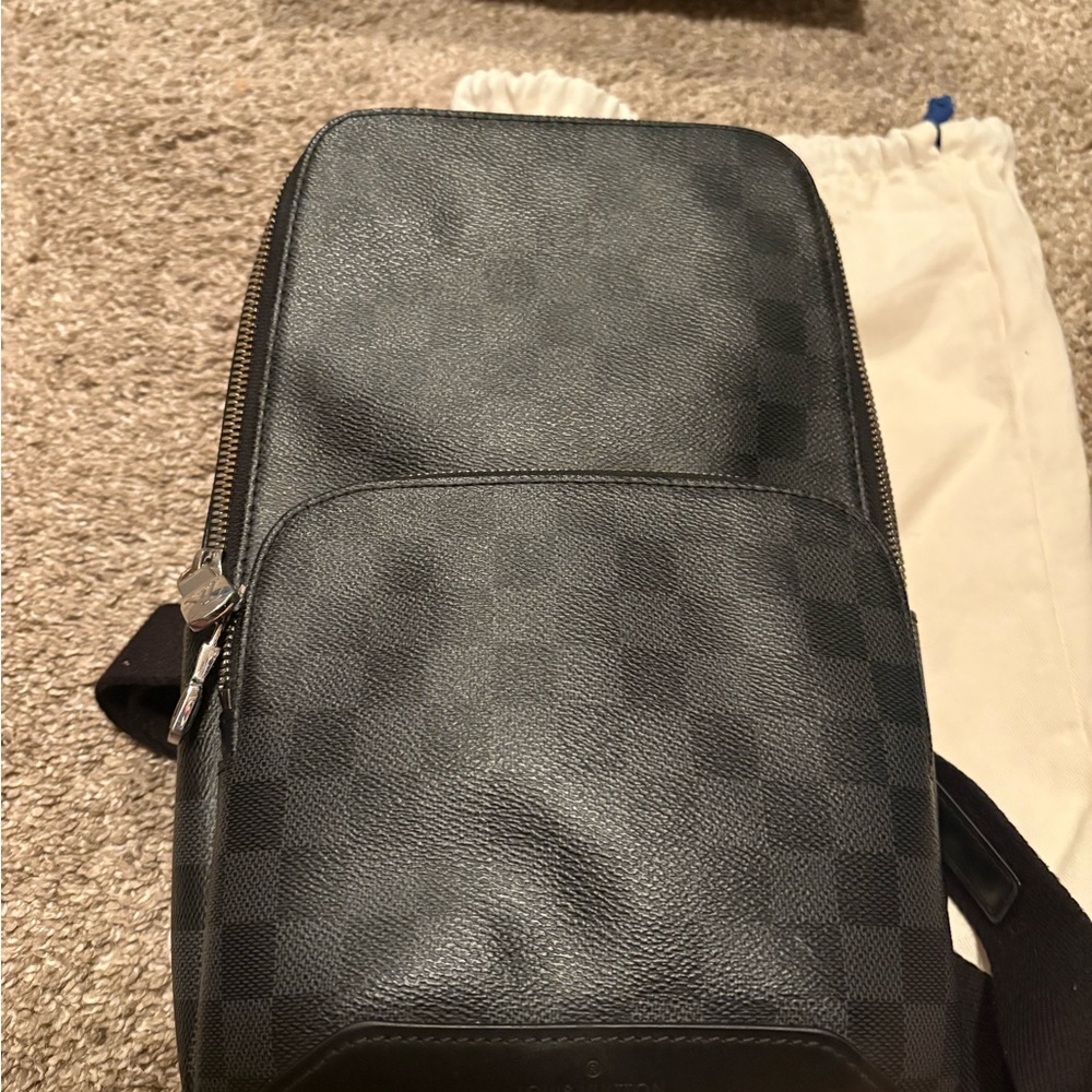 Louis Vuitton Unisex Checkered Men's Bag
